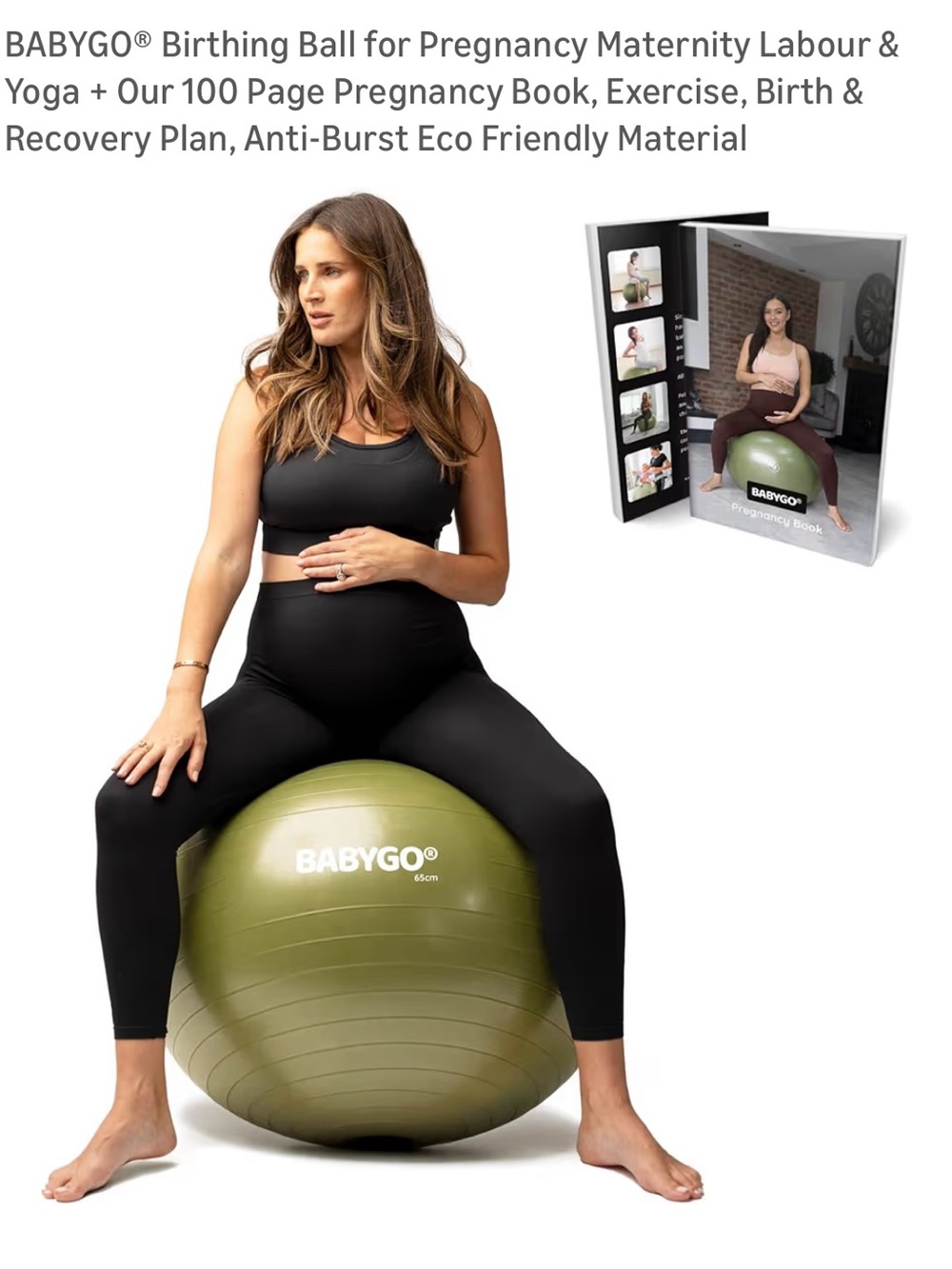 BABYGO Birthing & Pregnancy Exercise Ball